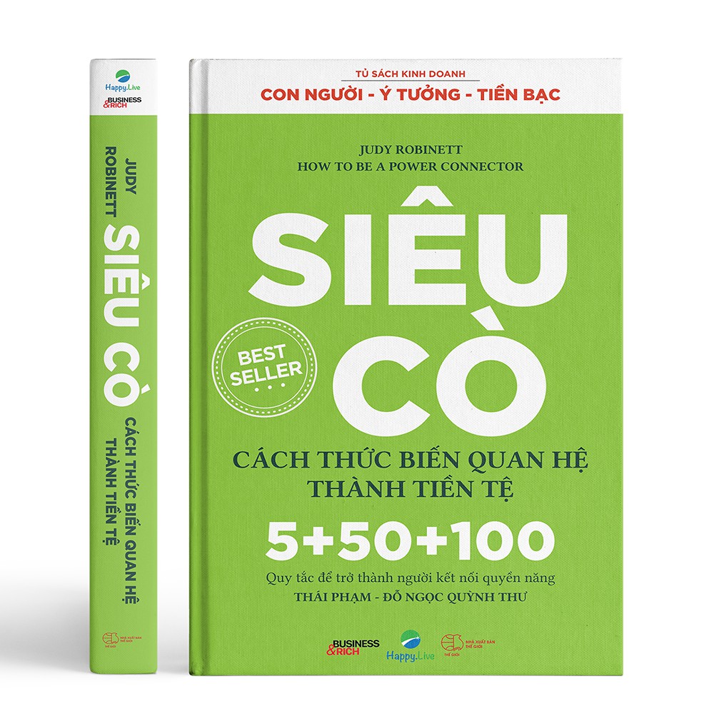 Ảnh Sách Siêu Cò - How To Be A Power Connector - Happy Live 3