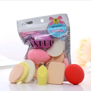 Bịch 6 bông mút trang điểm