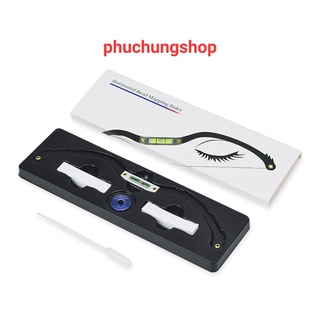 -Thước vẽ mày có cân mực chuyện dụng cho thợ phun xăm chuyên nghiệp