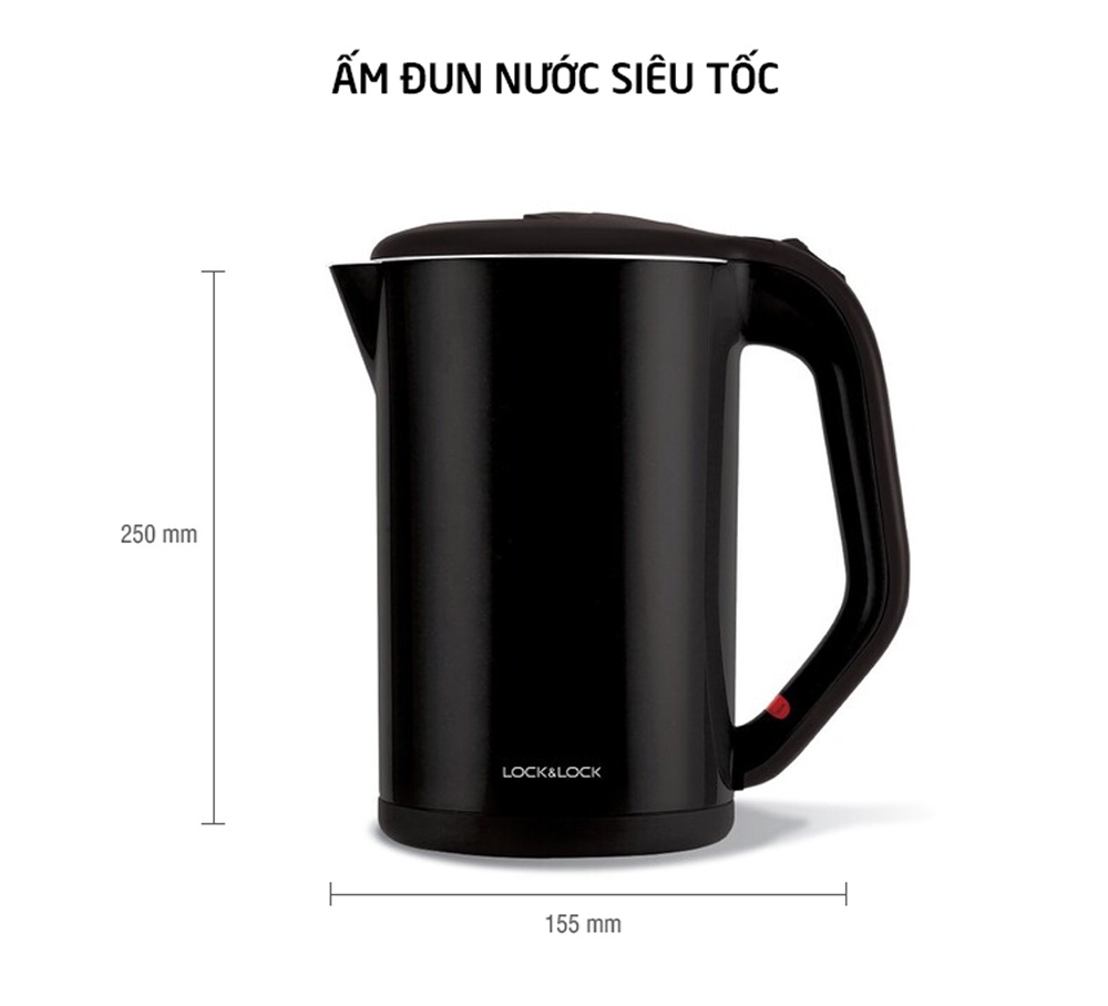 Mô tả Ấm đun siêu tốc LocknLock EJK738 EJK341 1.7L - Hàng chính hãng, tự ngắt khi sôi - JoyMall - 4