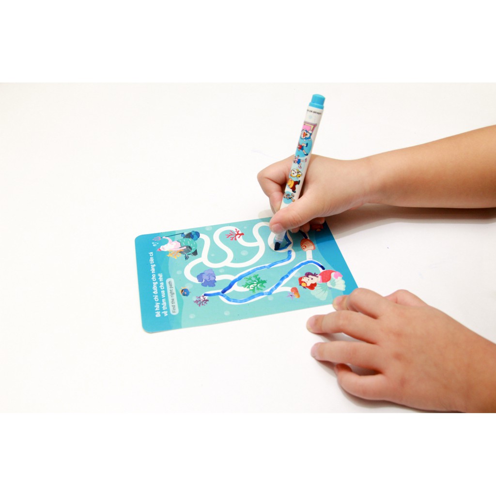 Thẻ 100 trò chơi phát trển trí não cho bé từ 3-7t, chơi được nhiều lần - Thiên nhiên tươi đẹp