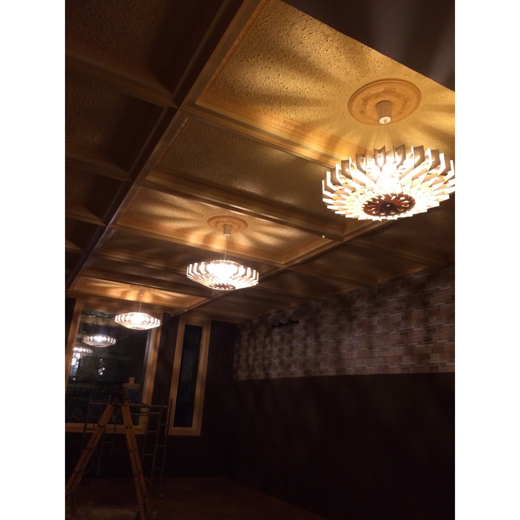 Đèn Gỗ DIY 053 decor trang trí nội thất