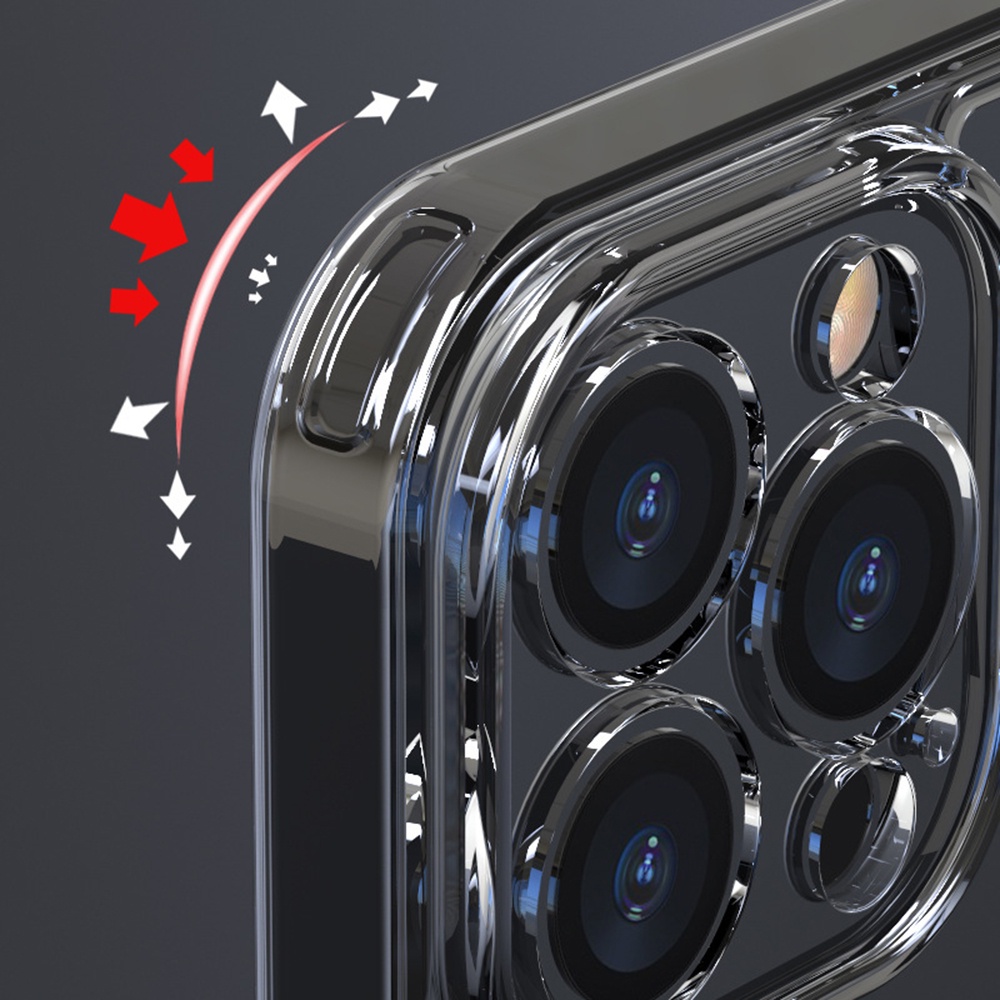 ỐP LƯNG KÍNH Trong Suốt CAO CẤP Không Ố Chống Ố Vàng Chống Xước Bảo Vệ Camera iphone 17 PRO MAX 16 PROMAX 15 14 13 12 11 - ảnh 4