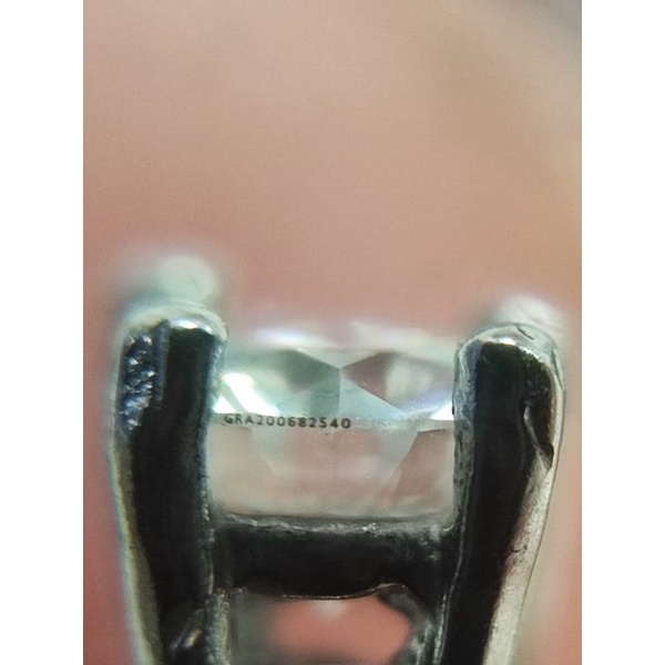 Bông tai đá moissanite có kiểm định và thẻ đá ép vỉ đá 4ly 5ly 6ly 7ly