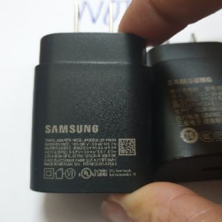Bộ Sạc Cáp Samsung Note10 Note10+ Chính Hãng, Màu Đen,Bản Chân Dẹt Châu Âu, Mỹ