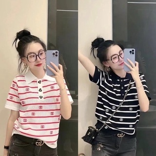 Áo Len Lỗ mongtoghi cổ đức chữ X thêu, kiểu Áo Len Polo Mã 024