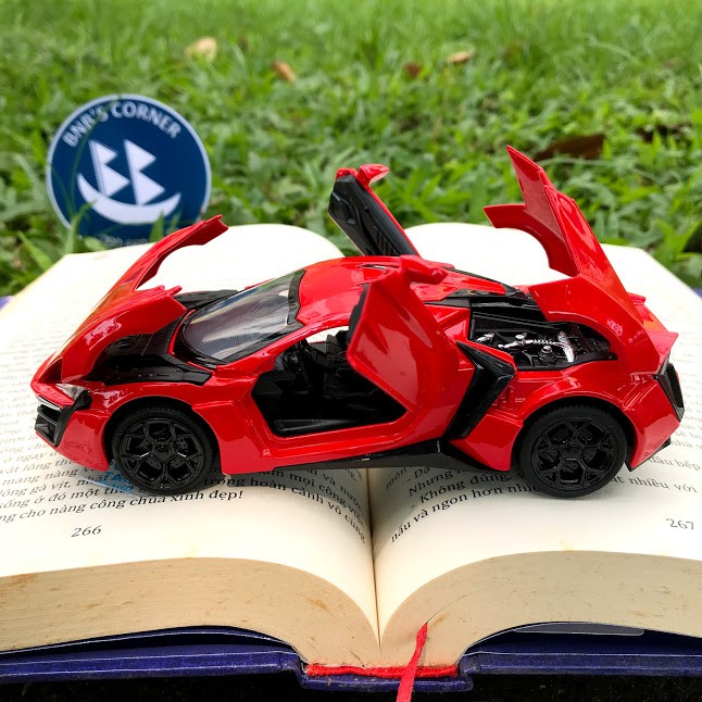 [BNB's Corner] Xe mô hình 1:32 Lykan Hypersport hãng Mini Auto | Shopee ...