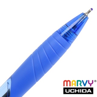 MARVY Uchida - Bút Viết Bấm 🌸 Lẻ 1 Cây / Combo 3/5/10 Cây Bút Ngòi 0.5 / 0.7 Mực Xanh - Đỏ - Đen 🪻 Bút Bi bấm, Bút Gel