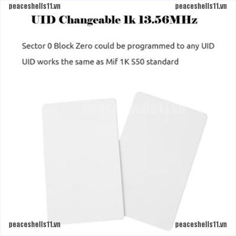 Set 10 thẻ UID 13.56MHz khối 0 có thể thay đổi tiện lợi | Shopee Việt Nam