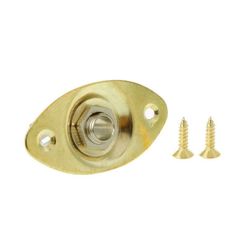 Vỏ bọc jack cắm đầu vào kèm 2 ốc vít cho đàn guitar điện