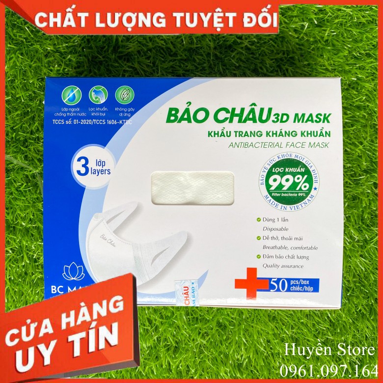 Mua khẩu trang 3D Bảo Châu có đáng tin cậy không?