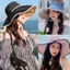 PCF * Niche Big vành cho mũ chống nắng Mũ ngư dân thời trang UV để bảo vệ đường phố Sh