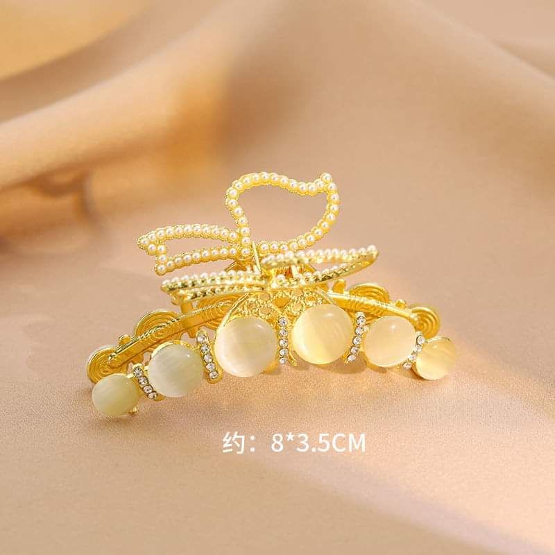 Kẹp tóc đính đá thời trang phong cách Hàn Quốc dành cho nữ, phụ kiện thời trang