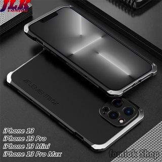 [Element] Hard Cover for iPhone 13 Pro Max 13Mini i13 Cases Outdoor Shockproof Dropproof Dustproof Aluminum Bumper Metal Armor Protect Cover [Ready Stock] Ốp Điện Thoại Kim Loại Nhôm Cứng Chống Sốc Chống Rơi Chống Bụi