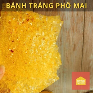 1kg bánh tráng phô mai vàng hạt mè vị ngọt béo thơm - Bánh tráng Tây Ninh giá xưởng