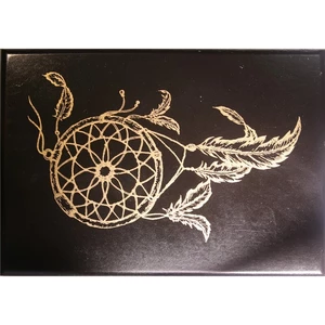 Hộp Gỗ Đựng Bài Tarot Dream Catcher (Đen) (Mystic House Tarot) - Hàng Authentic Chính Hãng 100%