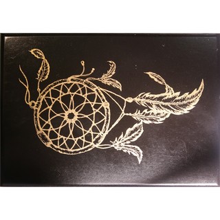 Hộp Gỗ Đựng Bài Tarot Dream Catcher (Đen) (Mystic House Tarot) - Hàng Authentic Chính Hãng 100%