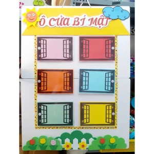 Ô Cửa Bí Mật Handmade (Đồ Dùng Dạy Học MIKI)