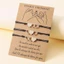 BTF 2 3 4x Pinky Promise Trái Tim Vòng Tay Cho Cặp Đôi Nữ Cô Gái Thanh Thiếu Niên Có Thẻ Có Thể Điều Chỉnh Phù Hợp Với Tình Bạn Brac