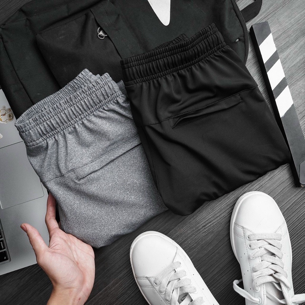 Bộ Áo Quần Jogger Nam thể thao vải thun loại 1 co giản 4 chiều quần nam jogger tập gym đẹp cao cấp shopthethaokute