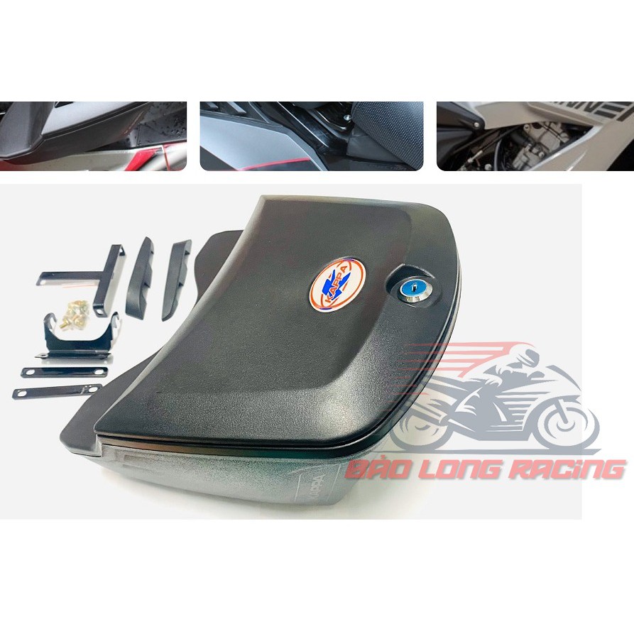 Thùng Giữa Xe máy kiểu Givi gắn Winner,Winner X,Exciter,Sirius