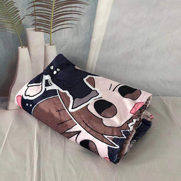 ST2 Jujutsu Kaisen Mềm Chăn Flannel Ấm Áp Thoải Mái Chăn Gojo Satoru Itadori Yuji Megumi Phòng Ngủ Sofa Thảm Sle
