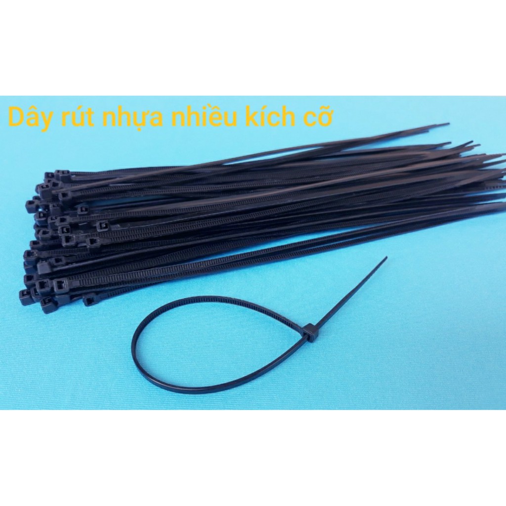 Dây rút nhựa nhiều kích cỡ màu đen | Shopee Việt Nam