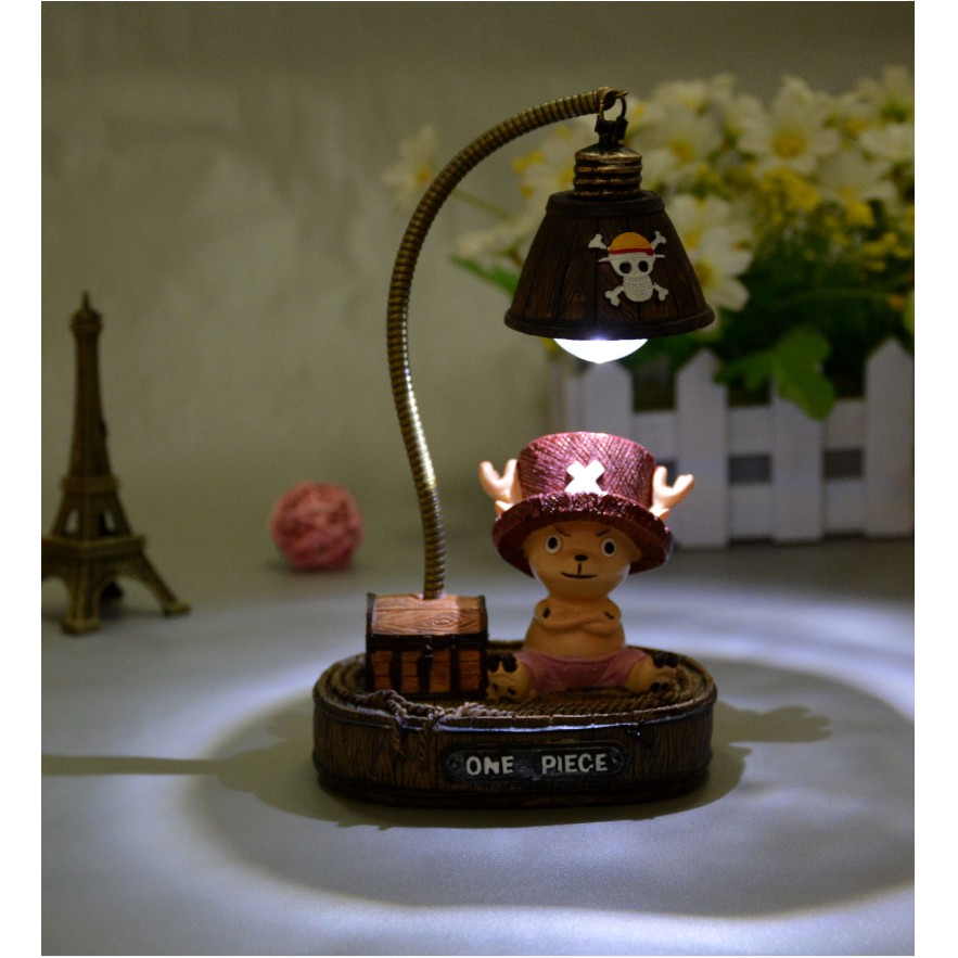 ST2 Một Mảnh Đèn LED Khỉ D Luffy Tony Chopper Hình Để Bàn Chiếu Sáng Nhà Phòng Ngủ Trang Trí Sinh Hoạt Đồ Trang Trí Nigh