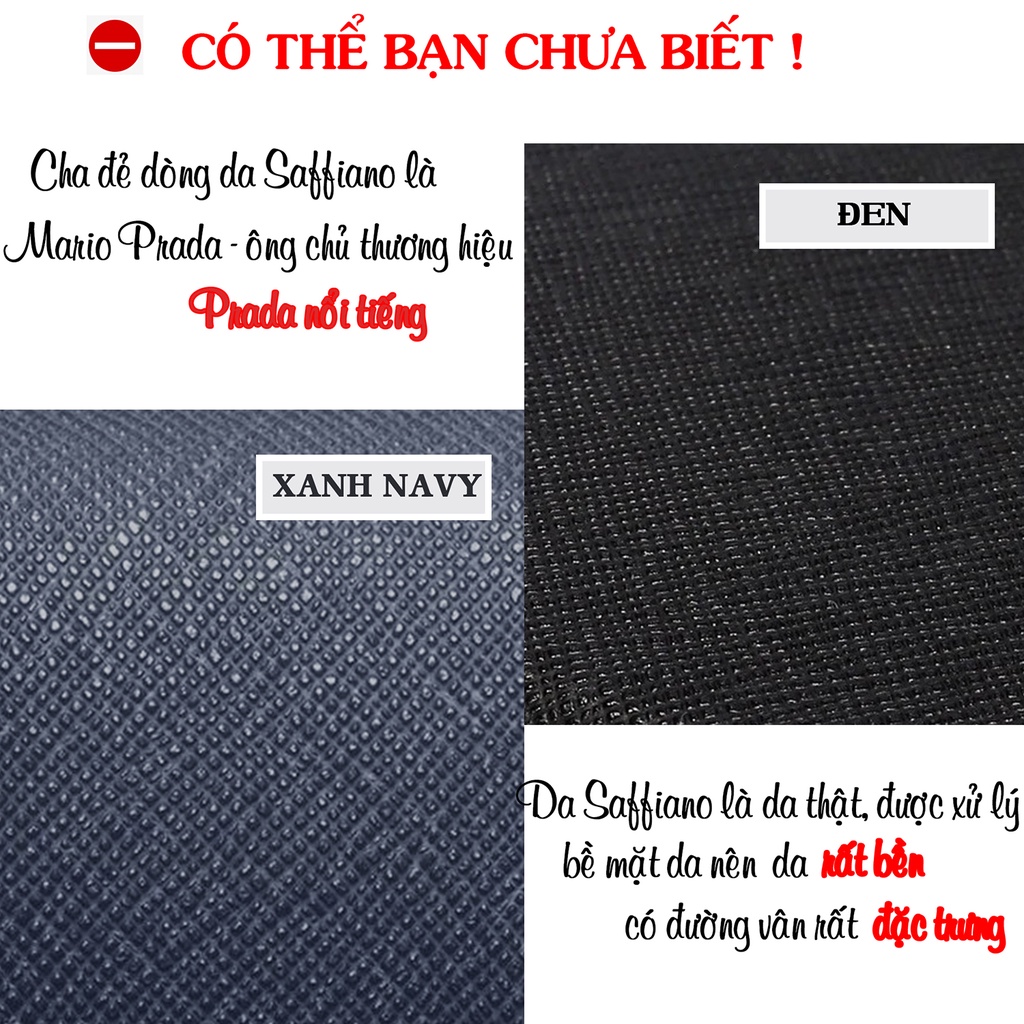 Ảnh Ví nam da saffiano V141 cao cấp Bụi Leather da thật full hộp làm quà tặng bảo hành 12 tháng 3