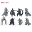 Hàng mới về Phiên bản thế hệ thứ tư Godzilla và Ghidorah Pvc Bộ nhân vật hành động dành cho người sưu tập