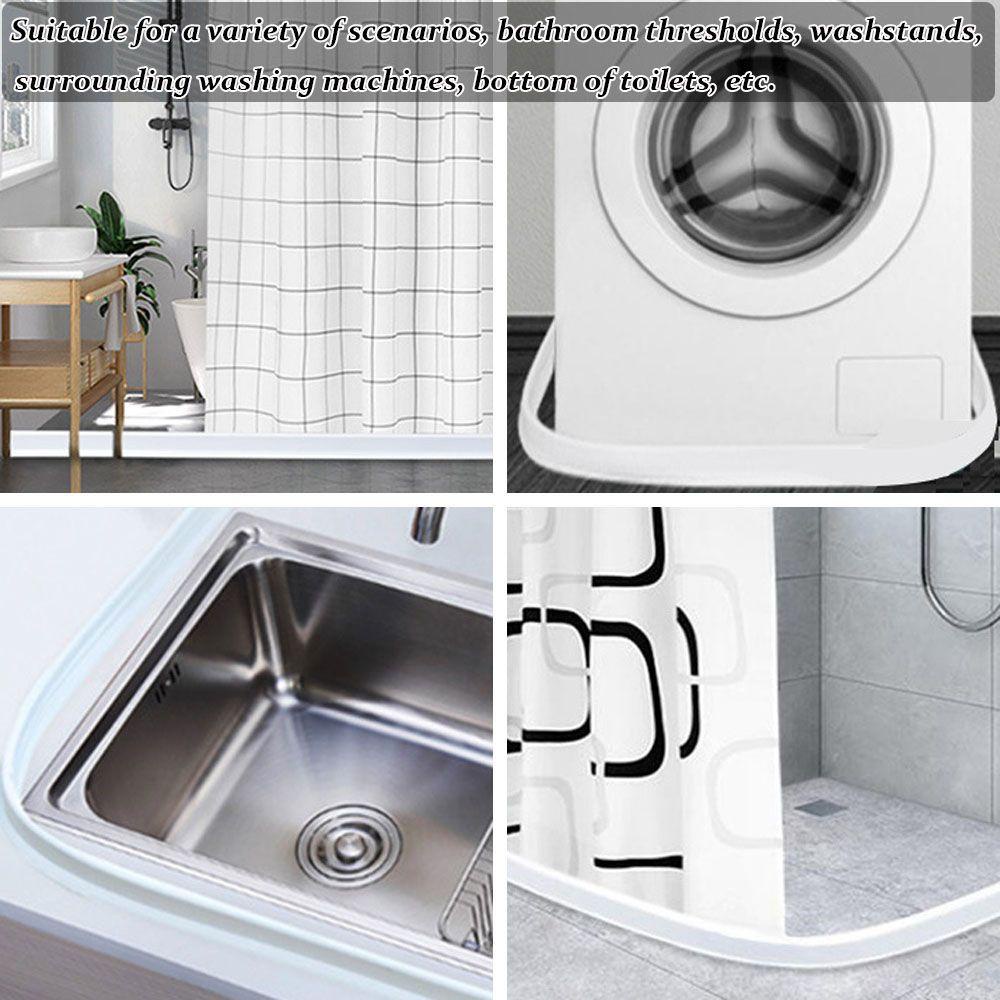 ORDOBOX Dải giữ nước Phụ kiện phòng tắm Vòi hoa sen Rào chắn lũ lụt Tách khô và ướt Vòi hoa sen Dải niêm phong đáy cửa