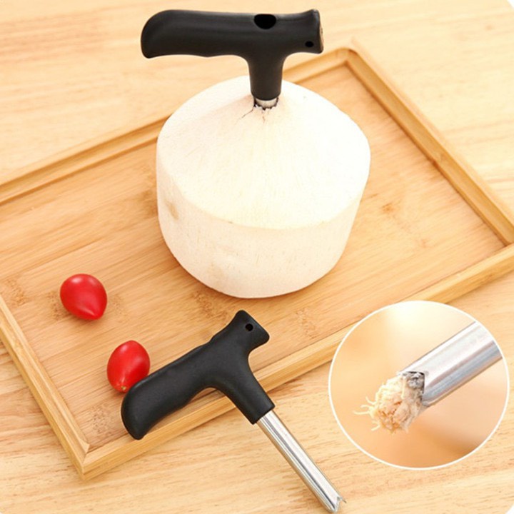 Dụng cụ khui đục lỗ trái dừa Vạn Lợi siêu nhanh tiện lợi Chắc Chắn