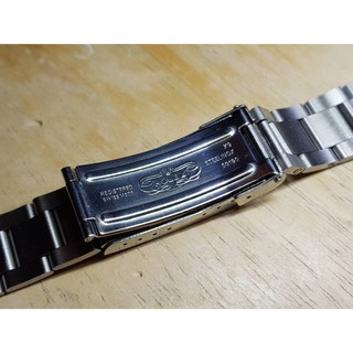 Cho 20 Mm Vintage Submariner ROLEX 14060 16610 16800 Bạc Chắc Chắn Đường Cong Cuối Thép Đồng Hồ Vòng Tay