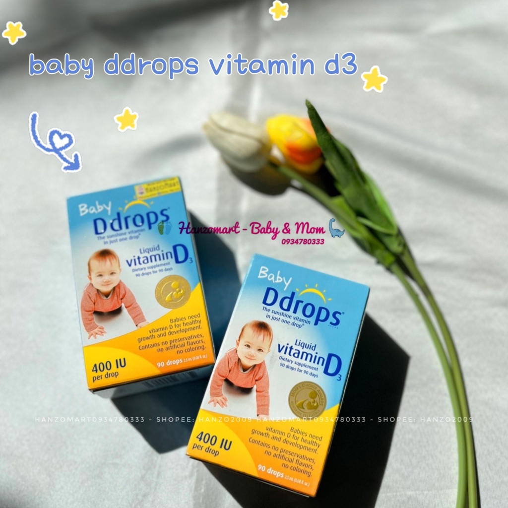 Kids Ddrops® Liquid Vitamin D3 Vitamin Supplement, 400 IU | Walmart Canada
