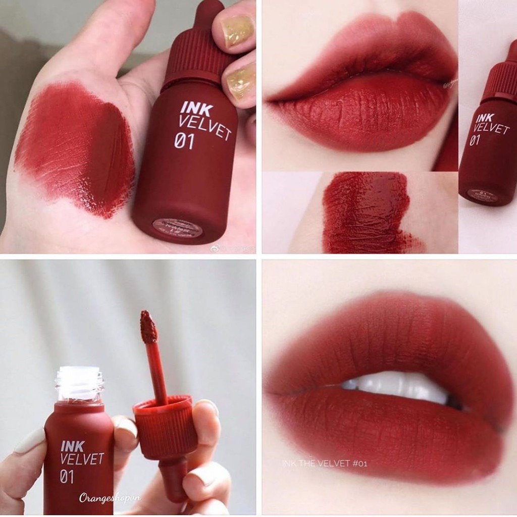 Son Ink Màu 01 Good Brick Đỏ Đất Kem Lì Peripera Ink Velvet Lip Tint Mới  Nhất 4g [CHÍNH HÃNG] | Shopee Việt Nam