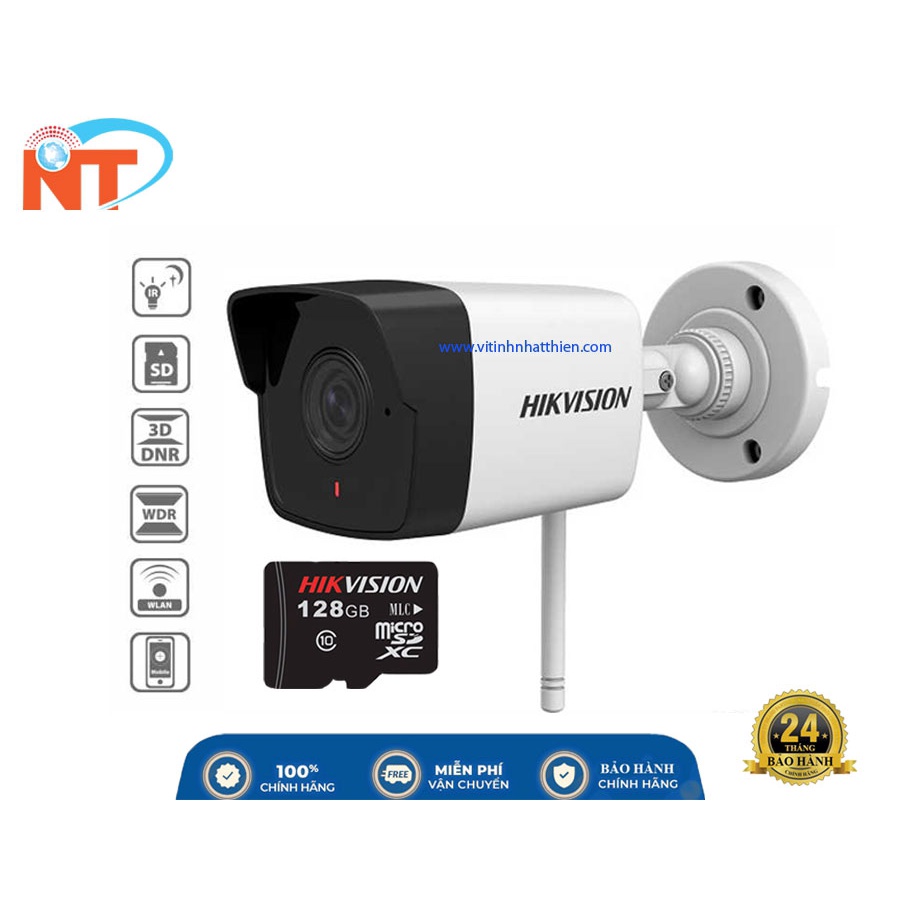 CAMERA IP Wifi HIKVISION DS-2CV1021G0-IDW1 2M 1080P Mic Thu âm Và Thẻ ...