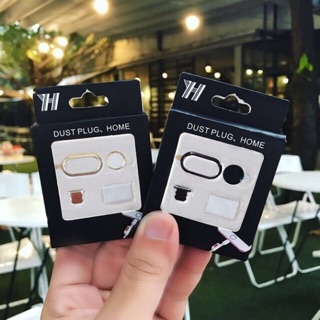 Bộ viền nhôm bảo vệ Camera, Nút home, Chắn Bụi cho 7/8/7plus/8plus / ipX