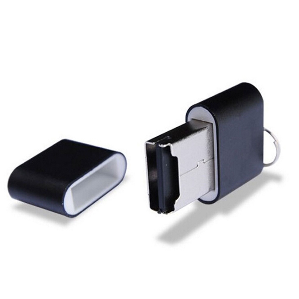 USB 2.0 Bộ Chuyển Đổi Đầu Đọc Thẻ Nhớ Mini Micro SD TF T-Flash Tốc Độ Cao Ngẫu Nhiên-198-123BOXVN