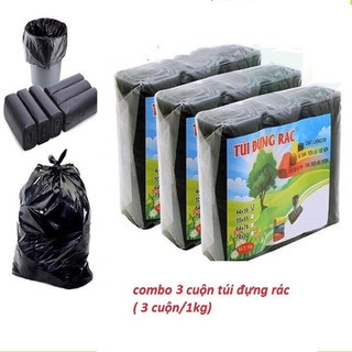 Cuộn Túi Rác Tự Phân Hủy - Bao Rác Đen Kích Thước Lớn 55*65CM | Shopee ...