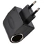 POP AC 220V sang DC 12V Chuyển Đổi Ổ Cắm Cắm Ô Tô Bật Lửa Cắm Điện Xe Thiết Bị Điện Tử