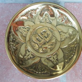 Mâm Bồng Đĩa Trầu Cau Chữ Phúc Bằng Đồng 14cm,16cm