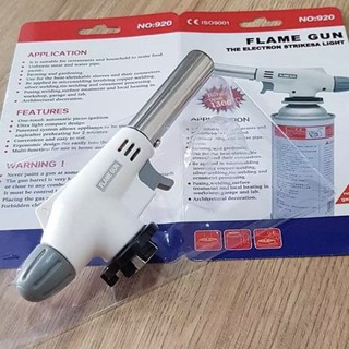 Súng Khò Gas 920 Điện Tử Cầm Tay Sử Dụng Bình Ga Mini Dễ Sử Dụng (Trắng)