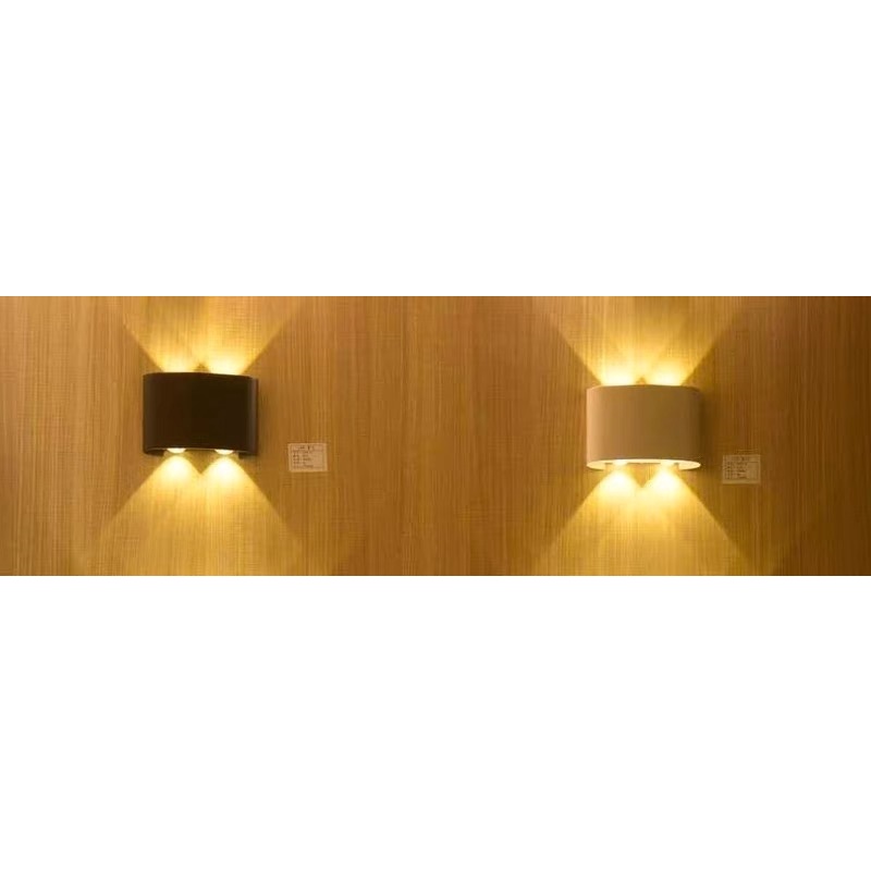 Đèn hắt tường 2 hướng sáng 2 bóng đèn [Bảo hành 12 tháng]