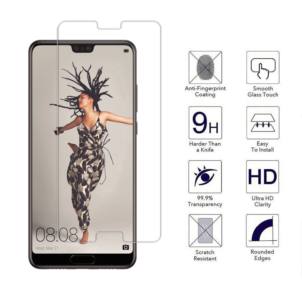 Kính cường lực bảo vệ toàn màn hình cho Huawei Pura 70 P50 P40 P30 P20 Mate 30 20 Lite 5G 4G 2024