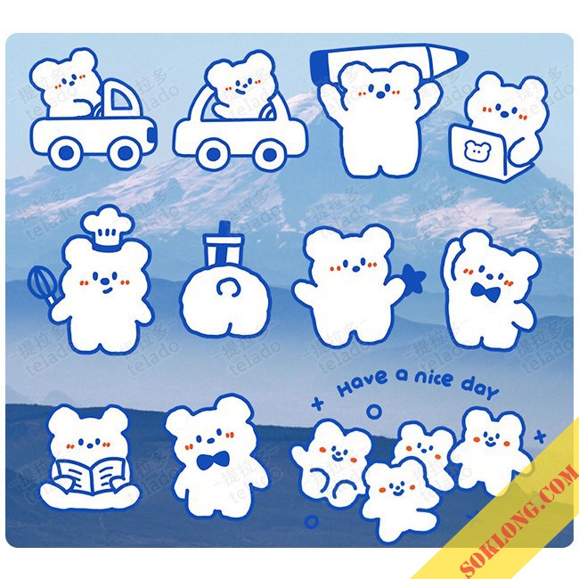 Sticker hình gấu béo: Bạn yêu thích những con vật ngộ nghĩnh và đáng yêu? Nếu vậy, hãy xem ngay bộ sưu tập những chiếc sticker hình gấu béo tuyệt vời của chúng tôi. Chúng sẽ giúp cho các cuộc trò chuyện và chat của bạn trở nên thú vị hơn bao giờ hết.