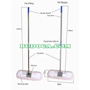 Cây lau nhà cotong 60cm-Bodoca