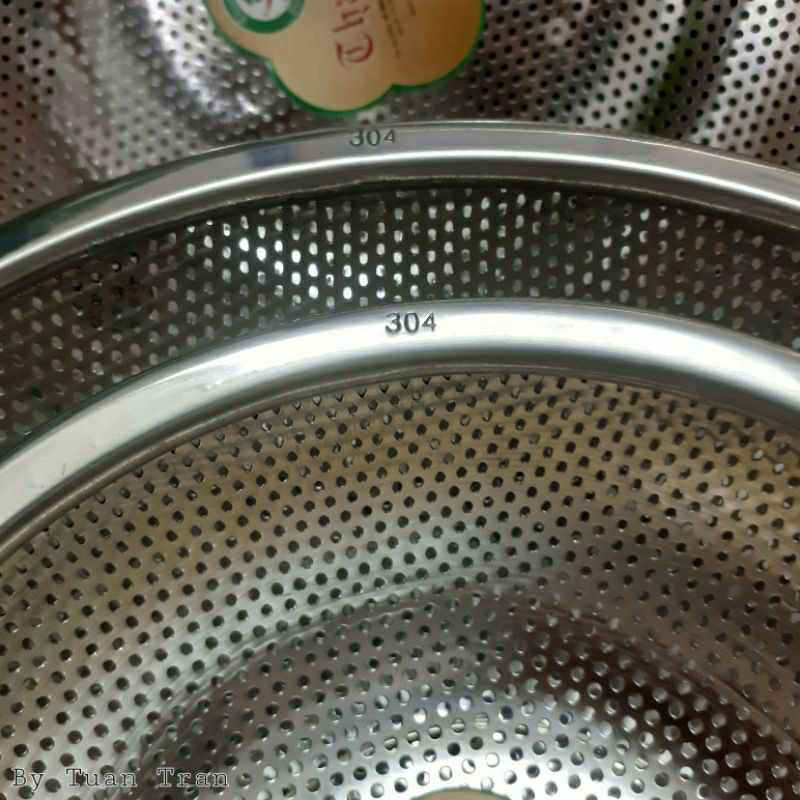 Rá inox 304 Thaphafac đủ size 20, 23, 26, 29, 32 cm,rá inox 304 vo gạo ...