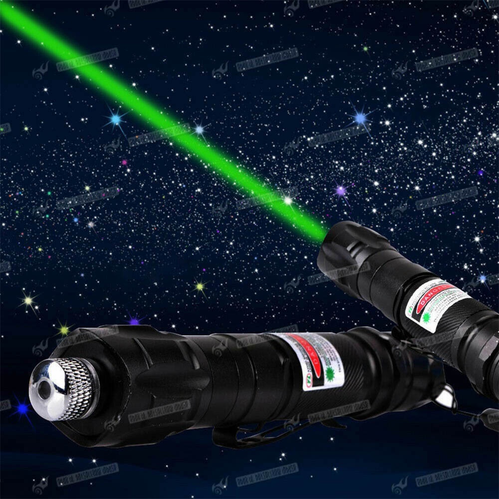 Green Laser Pointer 532nm Long Range Laser Pen Laser Light Tourch Rechargeable Usb 303