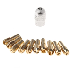 Set 10 chiếc Đầu Kẹp Mũi Khoan 0.5-3.2mm 4.3mm