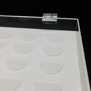 MIS 12 Cặp Lông Mi Giả Trong Suốt Hộp Bảo Quản Acrylic Cho Hộp Đựng Tr